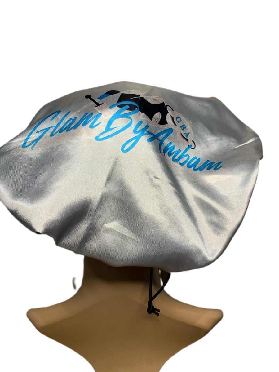 Glam’s Silk Double Lined Drawstring Bonnet
